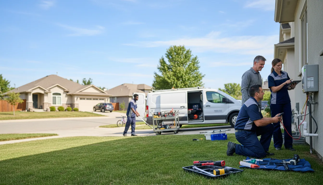 Tankless water heater service in Brownsville, PA